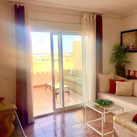 Atico Deluxe Entre Centro Y Playa Salinas Con Terraza, Wifi, Piscina Climatizada, Gym, Sauna Y Garaje -Smart Tv Рокетас де Мар Екстериор снимка
